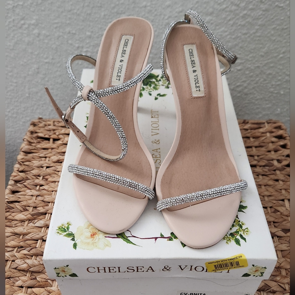 Chelsea and Violet Strappy Heels